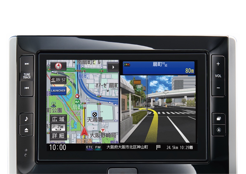ダイハツ純正ナビ　NSZNーX69D ダイハツ純正 8インチ NSZN-X69D SDナビ フルセグ Bluetooth DVD