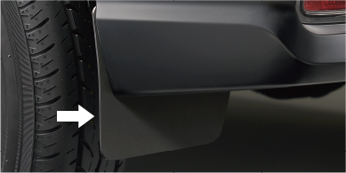 マッドフラップ(リヤ)