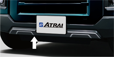 フロントバンパーデカール(プレミアム)(カラードフロントロアバンパー用)