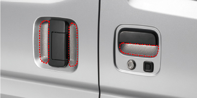 ドアハンドルプロテクション(クリア)