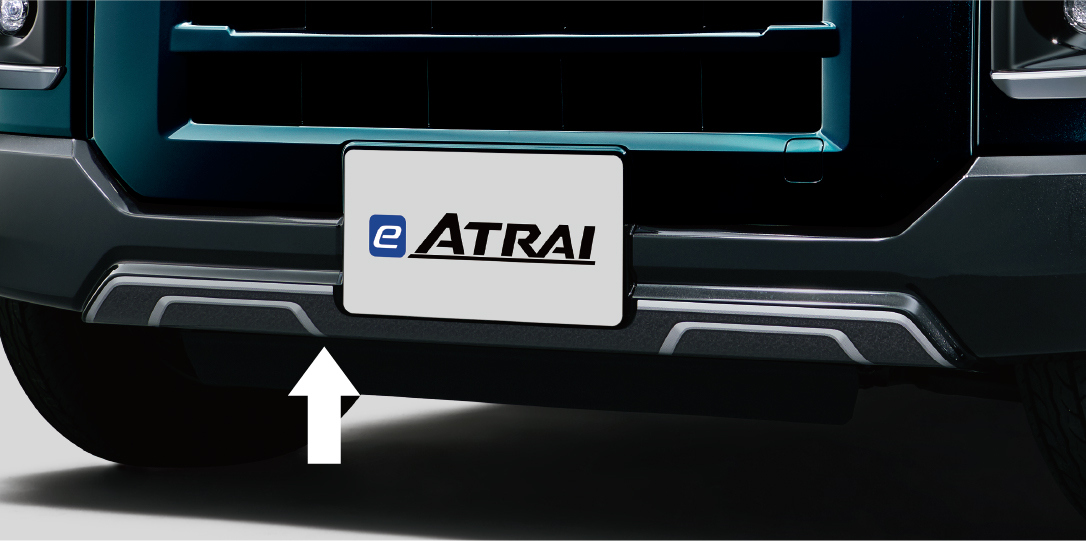 フロントバンパーデカール(プレミアム)(カラードフロントロアバンパー用)