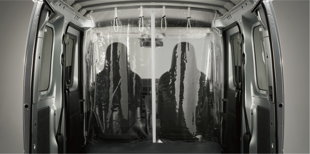 間仕切カーテン(成形天井無車用)