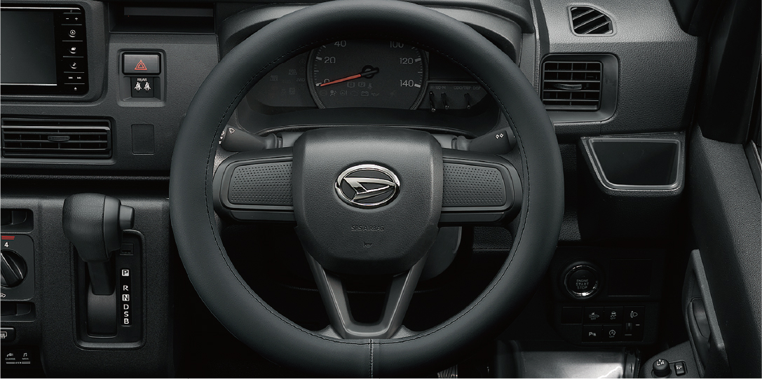 ステアリングカバー(高機能タイプ・ブラック)