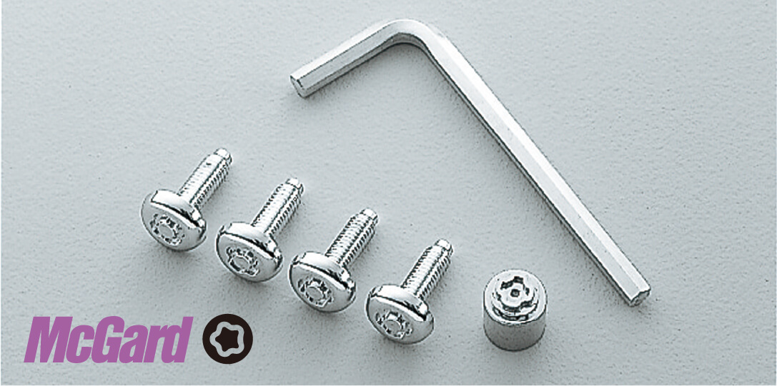 ナンバープレートロックボルト