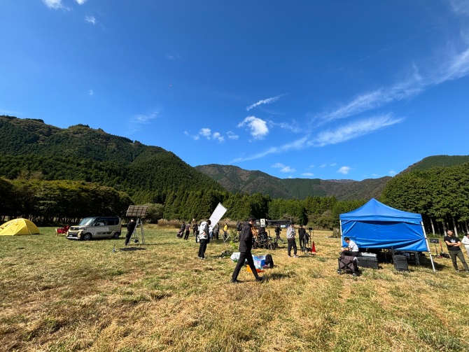 撮影風景1