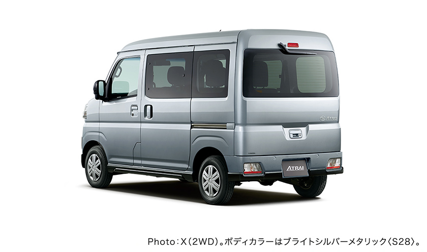 公式 アトレーの新車価格とグレード ダイハツ