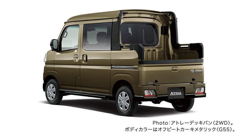 公式 アトレーの新車価格とグレード ダイハツ