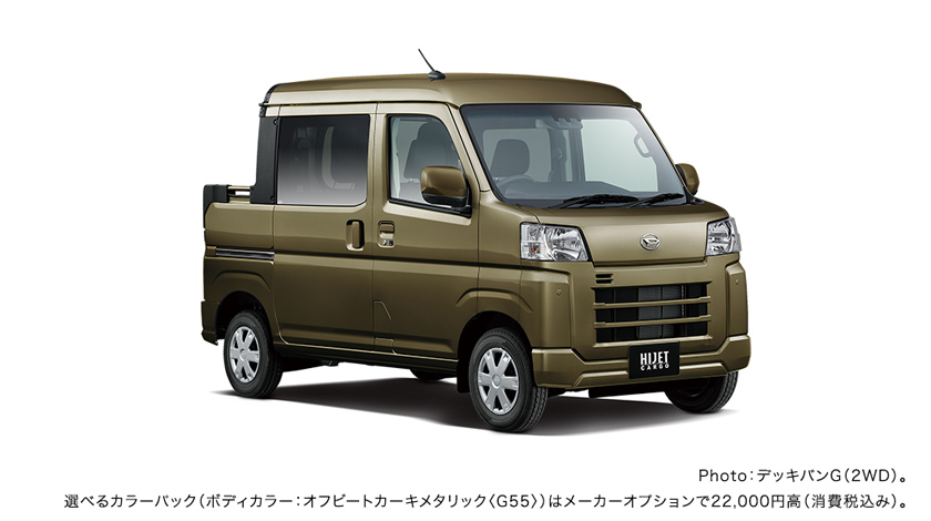 公式 ハイゼット カーゴの新車価格とグレード ダイハツ