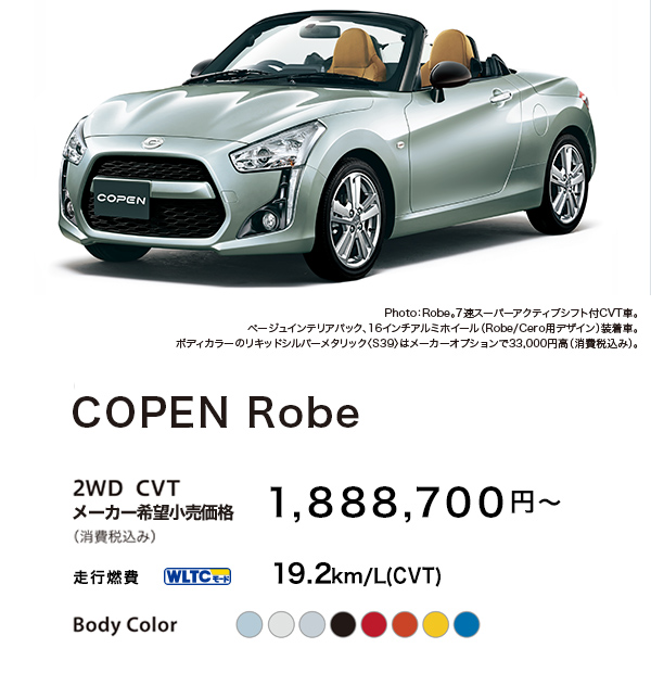 公式 コペン トップページ ダイハツ
