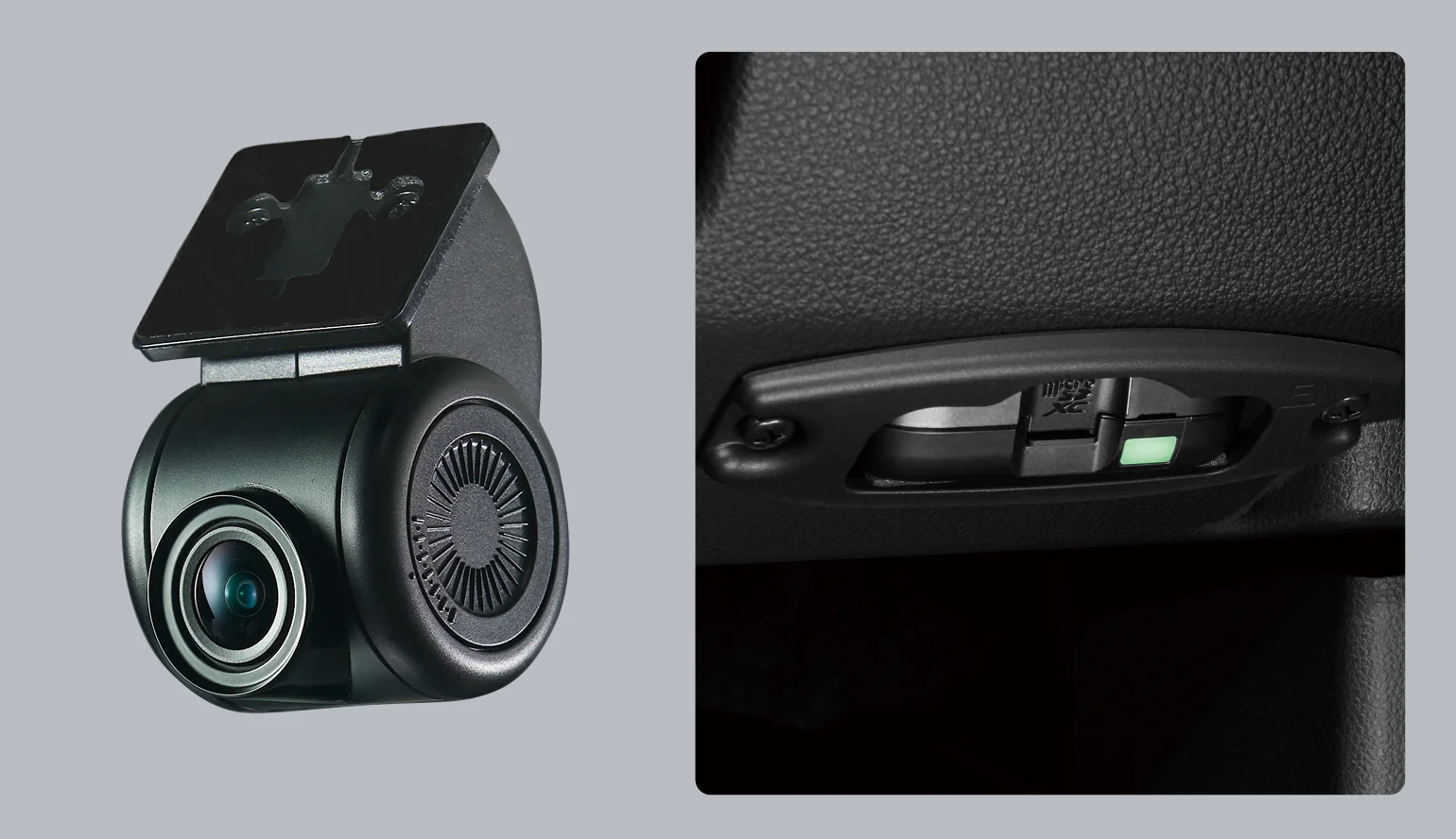 画像：ドライブレコーダー（連動モデル）の画像2枚