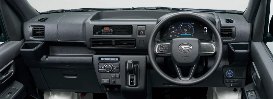 画像：車内前方の室内装備