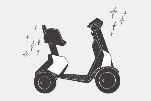 イラスト:部品交換が完了したe-SNEAKER