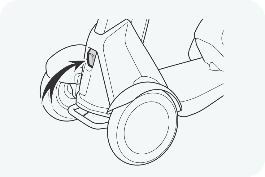 イラスト:e-SNEAKERのヘッドランプ部分