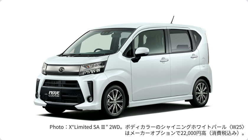 公式 ムーヴカスタムの新車価格とグレード ダイハツ