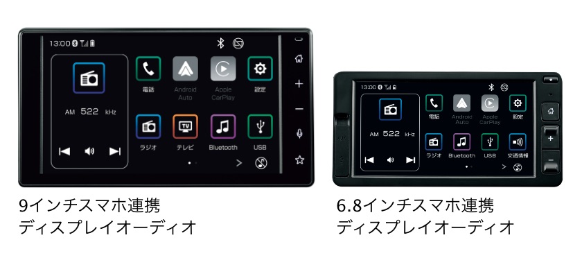 ☆美品☆TOYOTA純正９インチスマホ連携ディスプレイオーディオ