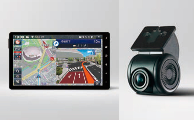 10インチ スタイリッシュ ナビ安心ドラレコプラン