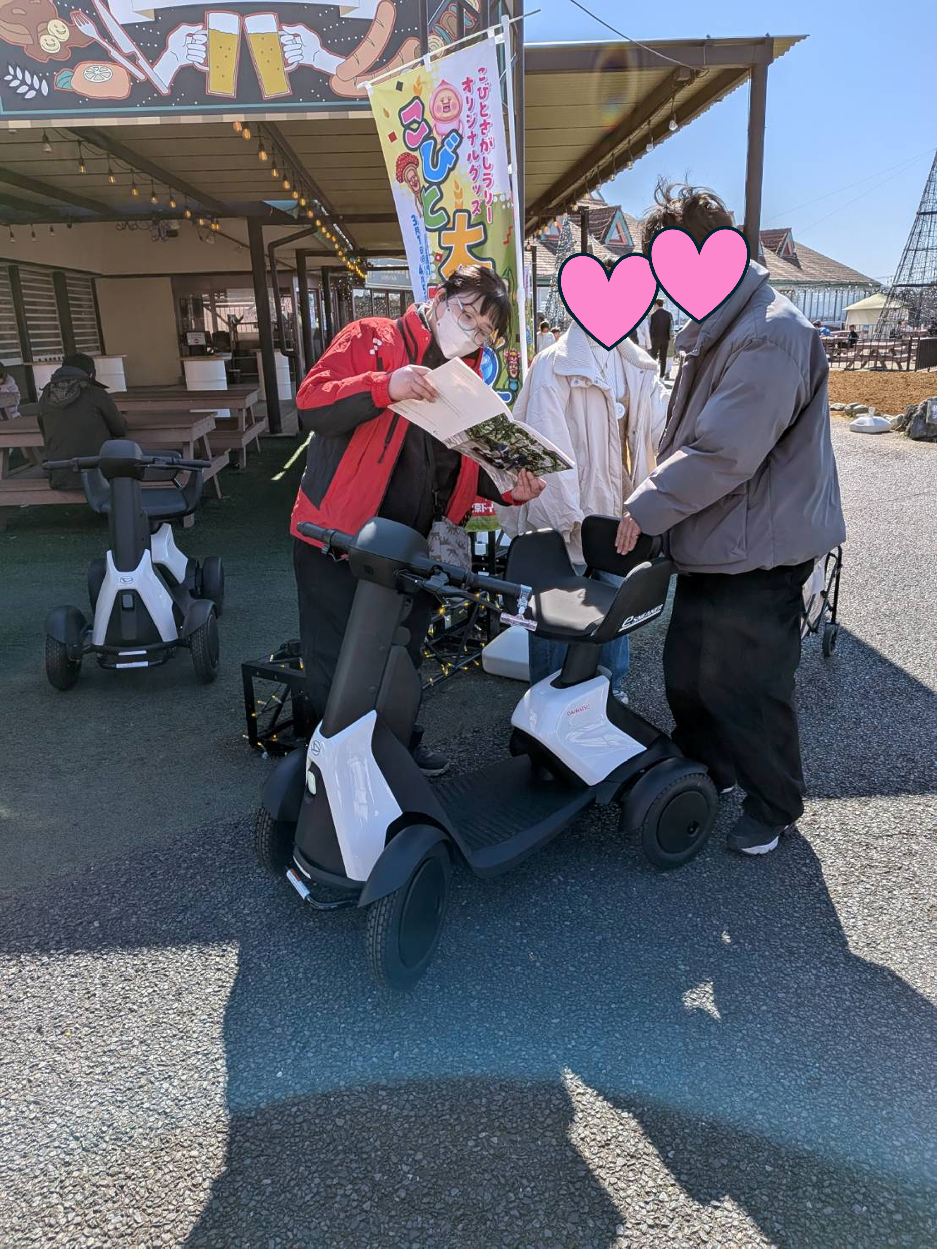 e-SNEAKERの試乗会もさせていただきました