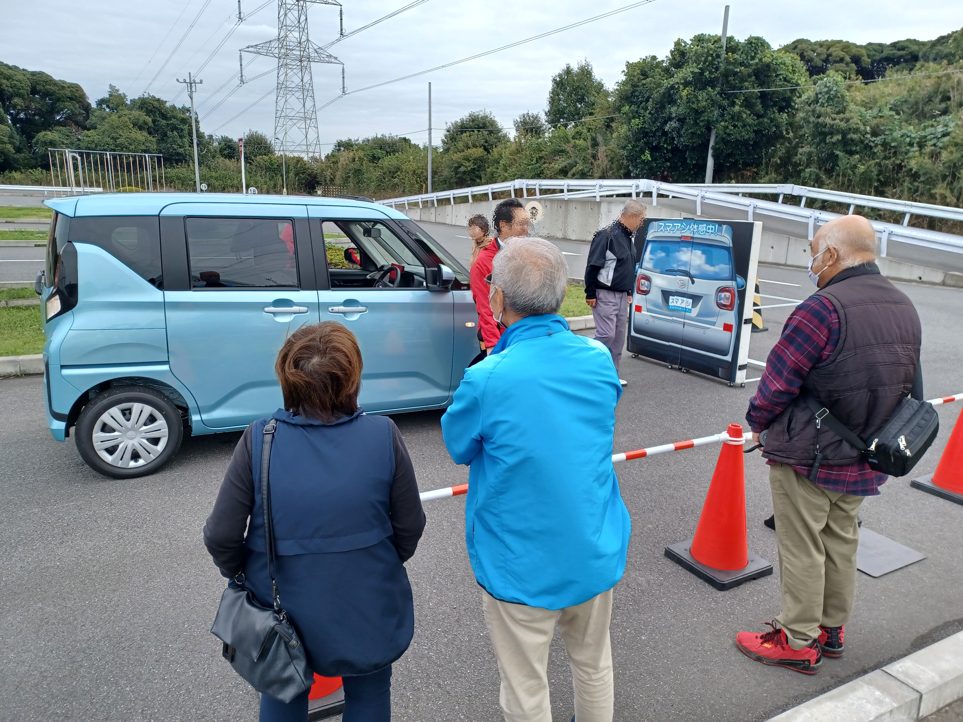 見ていたか方々も、乗車していただいた方もびっくり！？