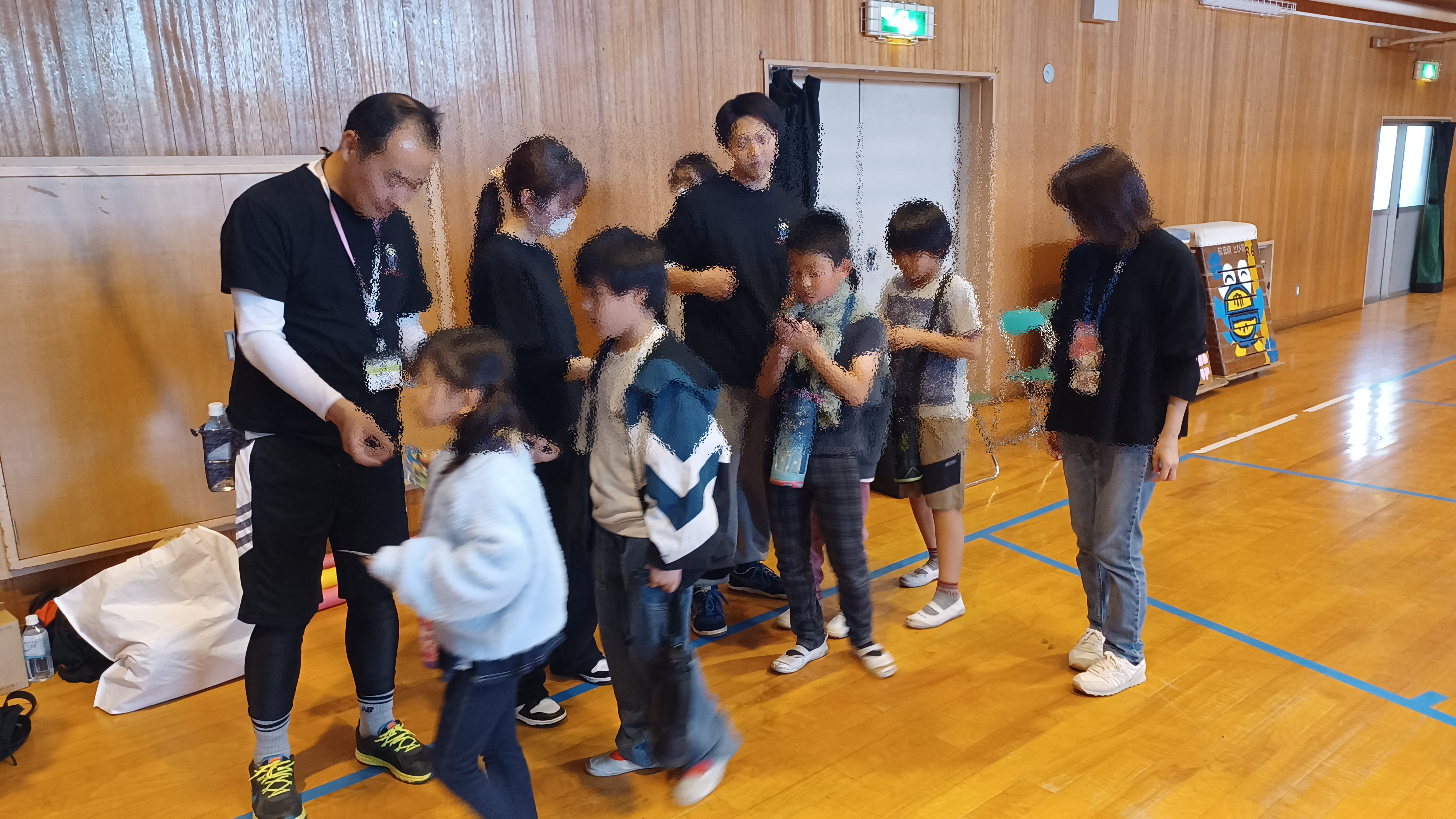 最後は、ふれあいながらお土産プレゼント