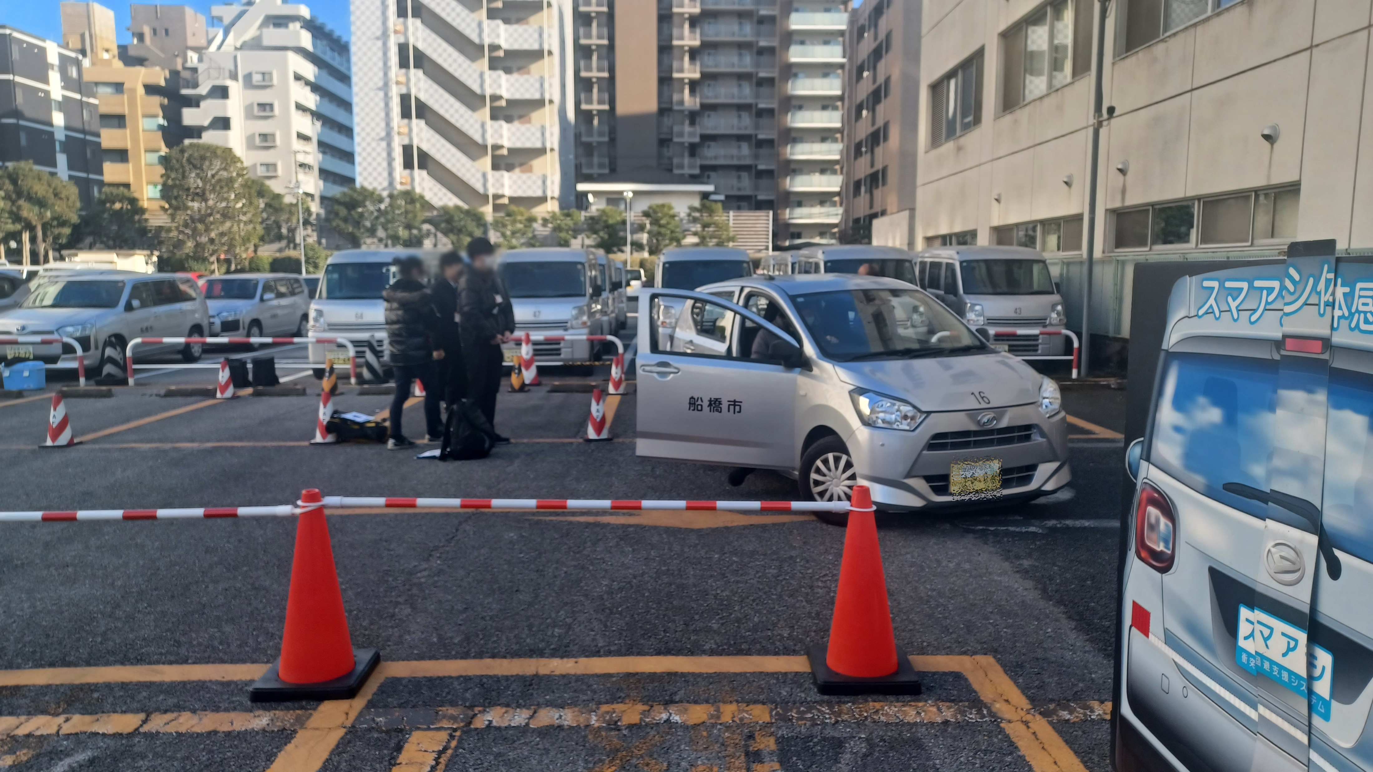 車庫入れと乗車姿勢について