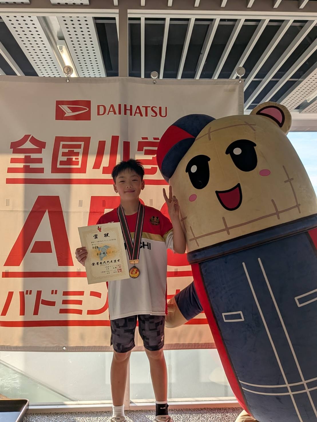 男子Aグループ準優勝選手