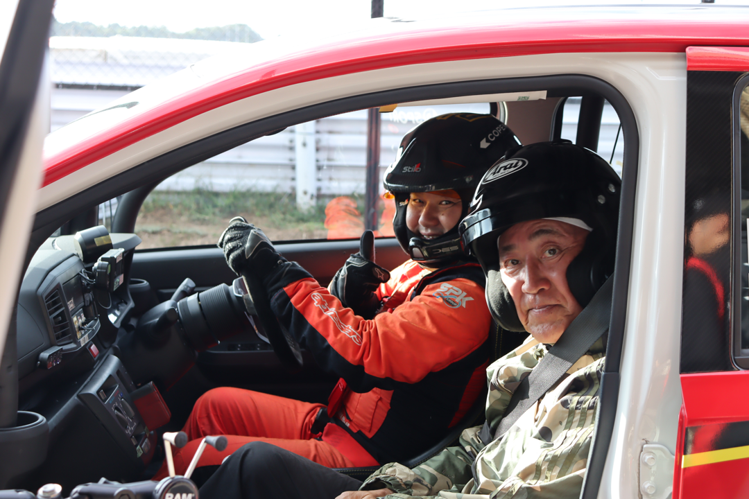 ダイハツ千葉の社長の近藤も同乗走行体感しました！！