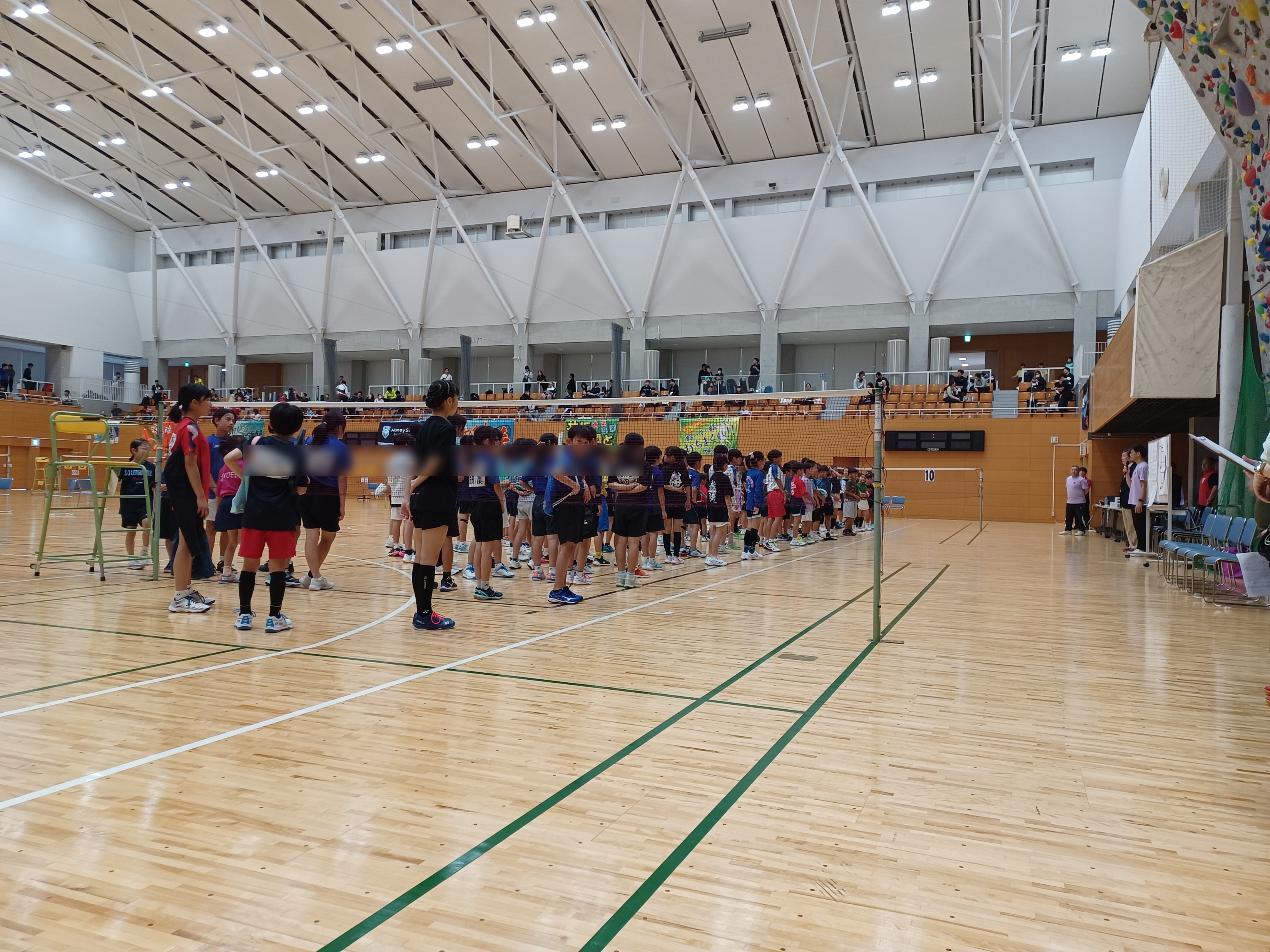 今から始まる熱戦！みんな頑張れ！