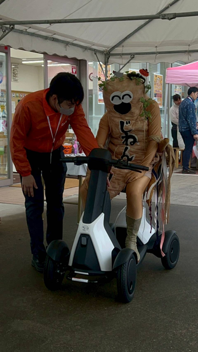 じねんじゃーもe-SNEAKERに同意書をいただきご試乗！