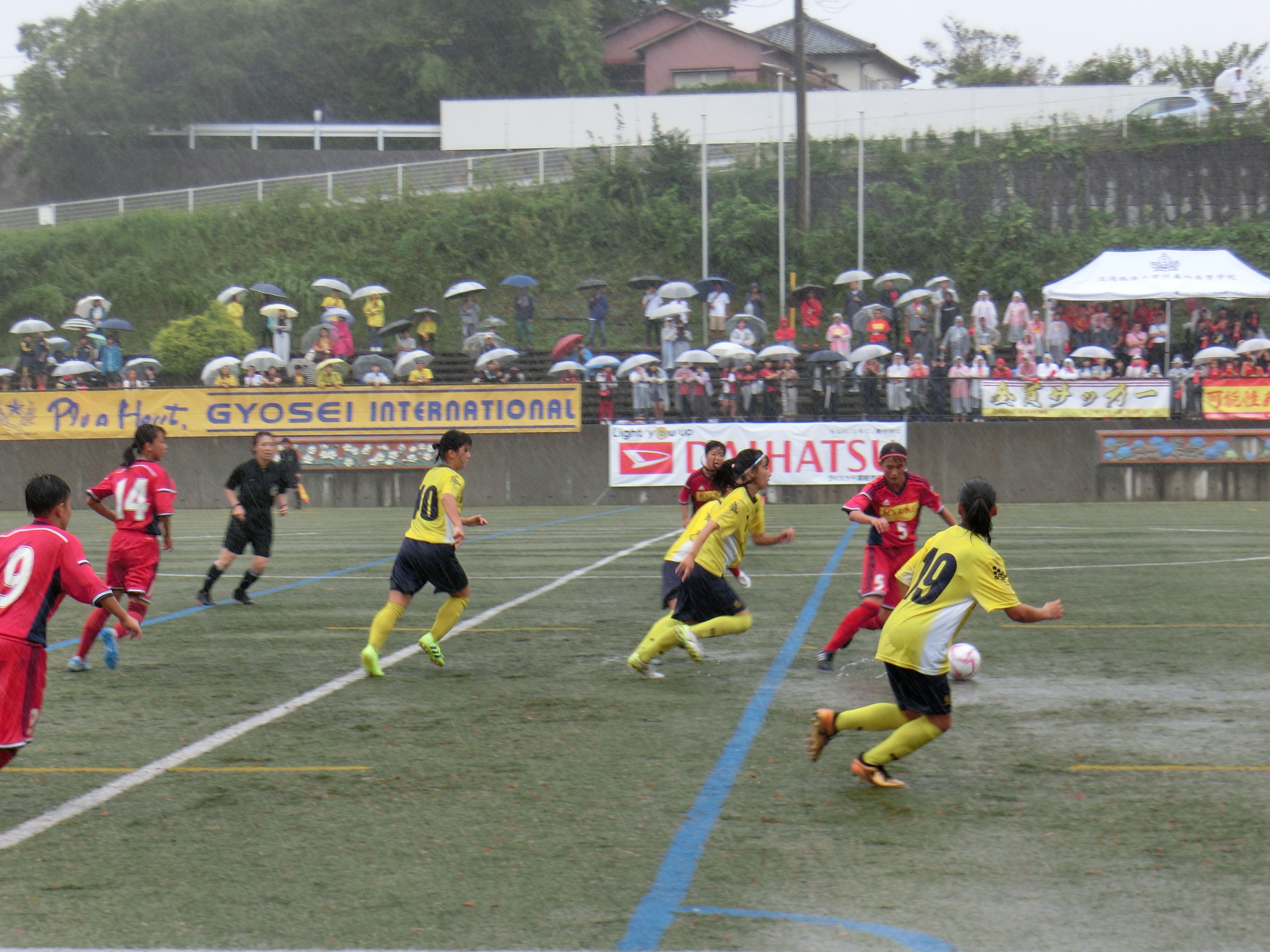 第28回千葉県高等学校女子サッカー選手権大会 決勝戦 3位決定戦 Light You Up アクション ダイハツ工業株式会社