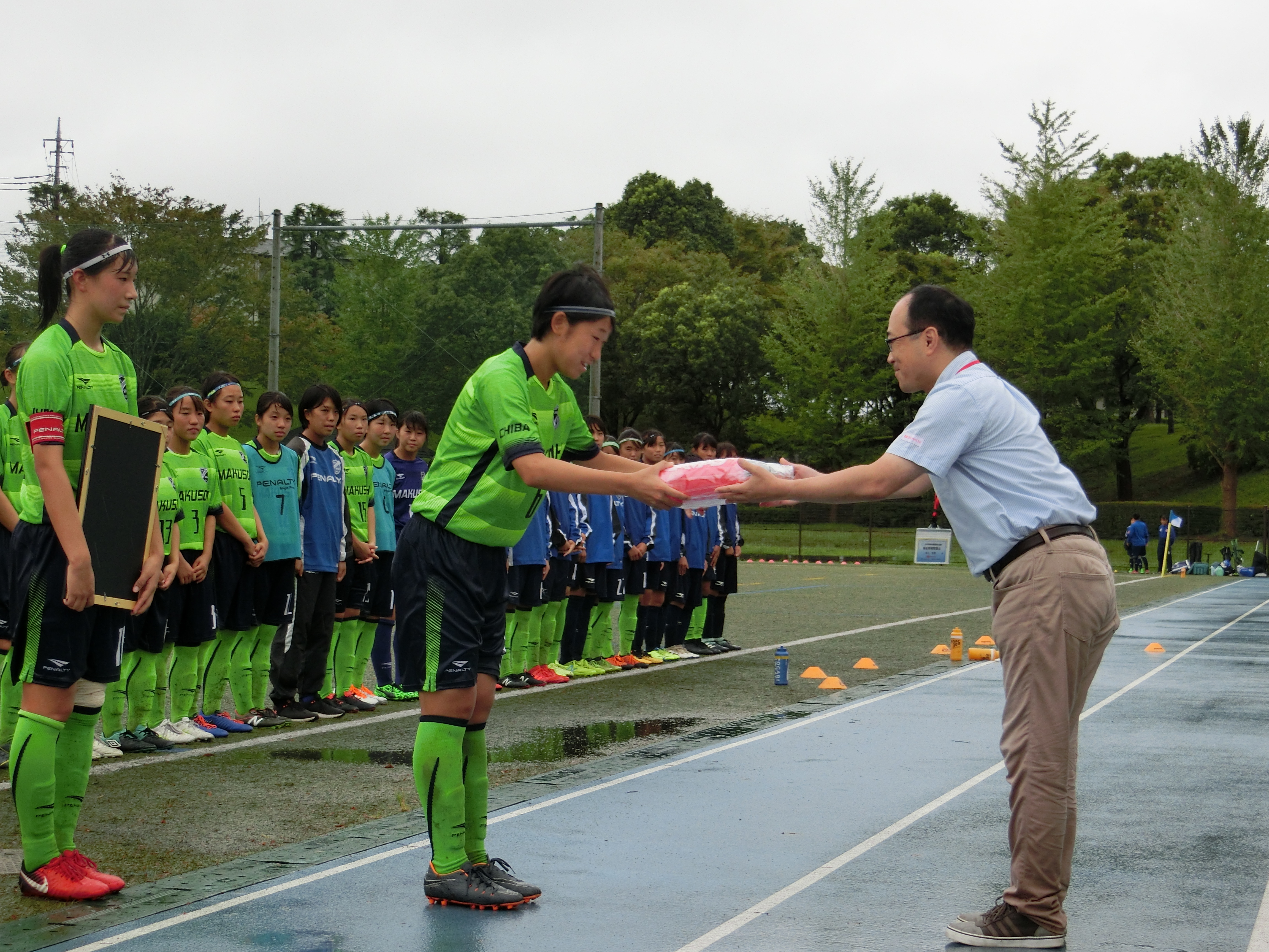 第28回千葉県高等学校女子サッカー選手権大会 決勝戦 3位決定戦 Light You Up アクション ダイハツ工業株式会社