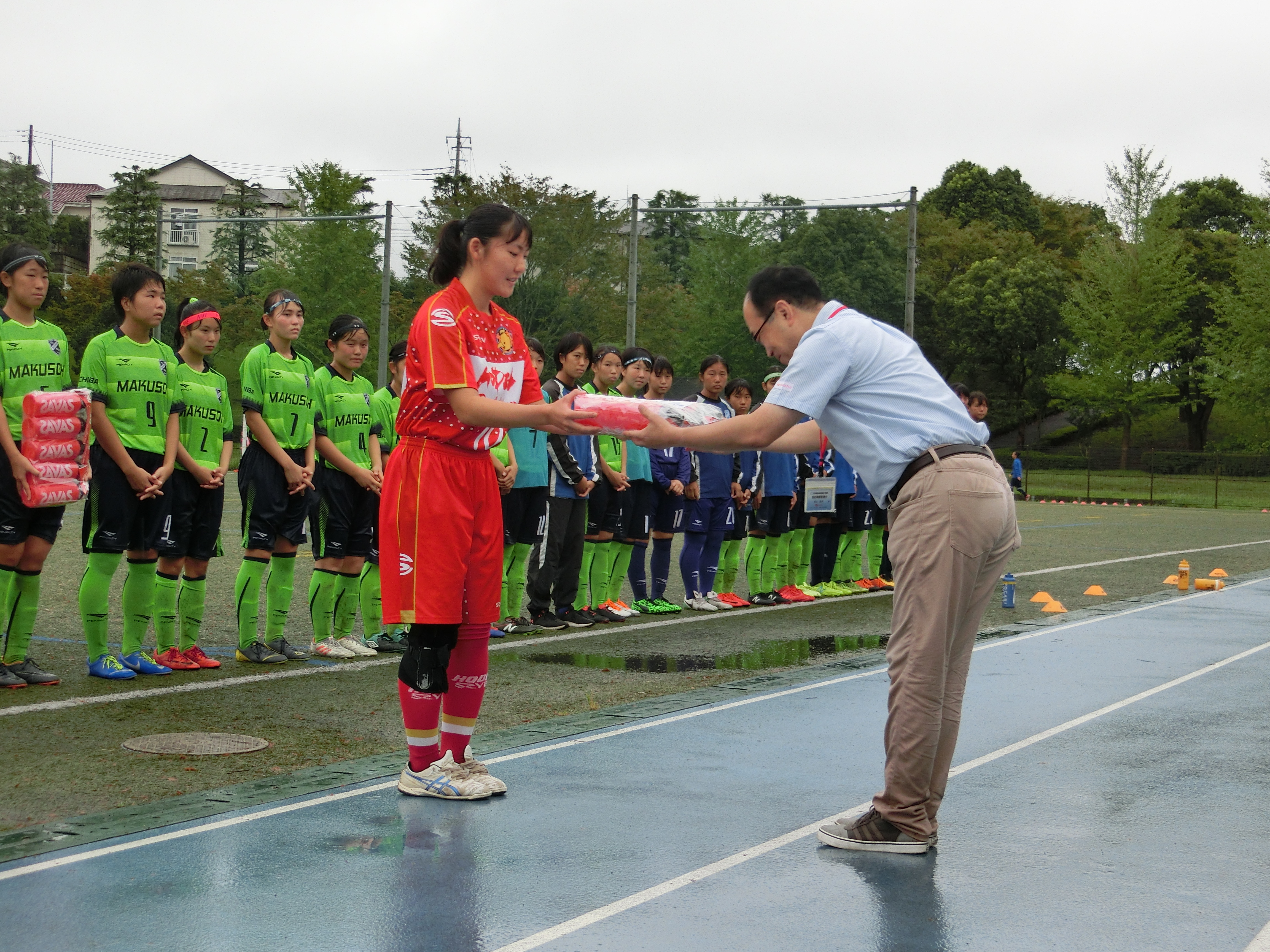 第28回千葉県高等学校女子サッカー選手権大会 決勝戦 3位決定戦 Light You Up アクション ダイハツ工業株式会社