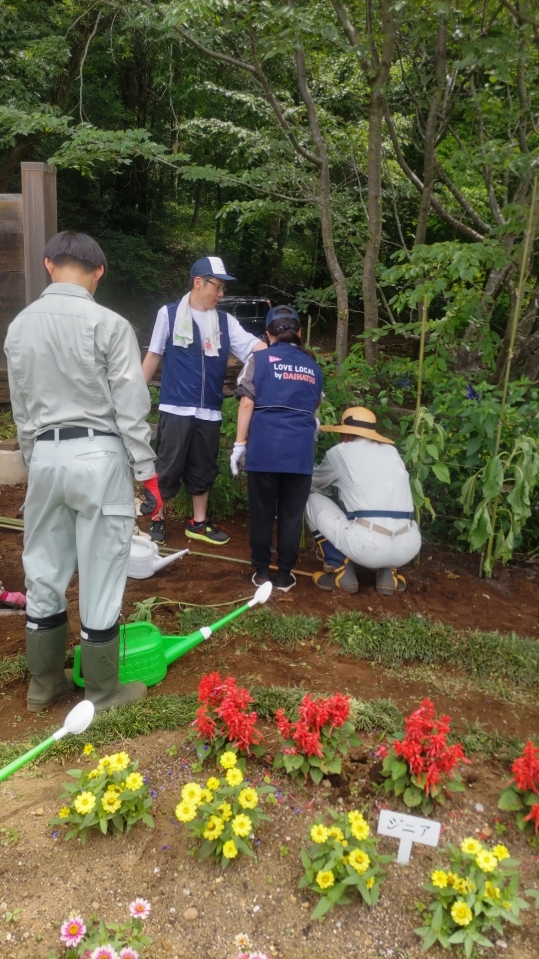 白井市職員の方々・六見会の方々とご一緒させていただきました