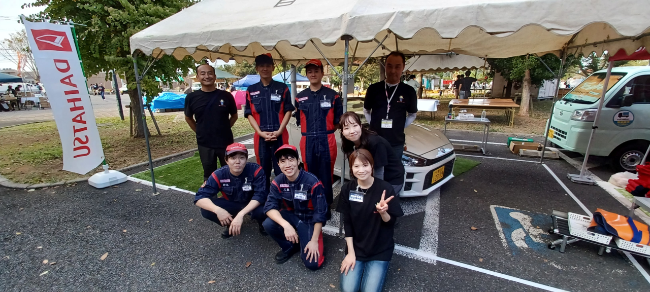 ダイハツスタッフも、温かい気持ちになりました。