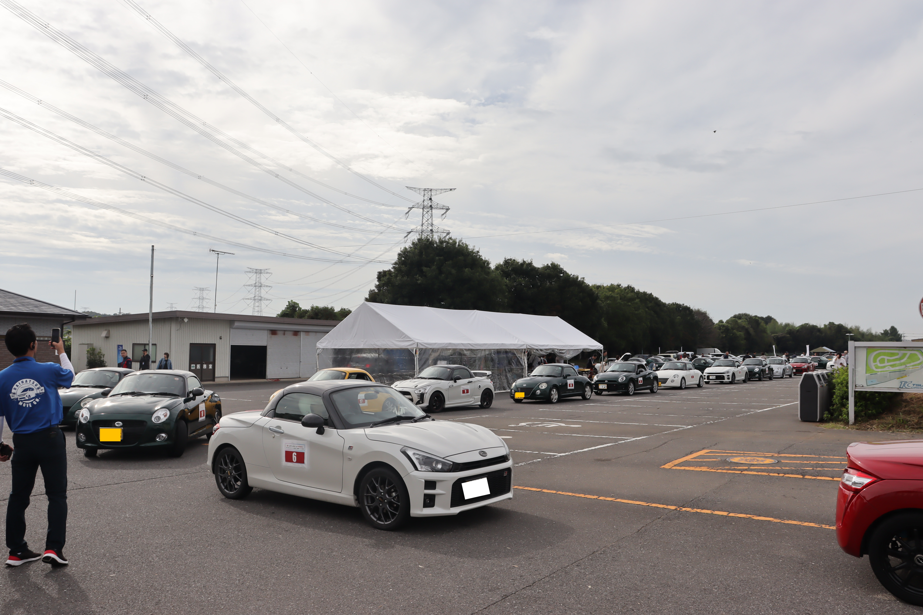 いよいよ、コースＩＮ