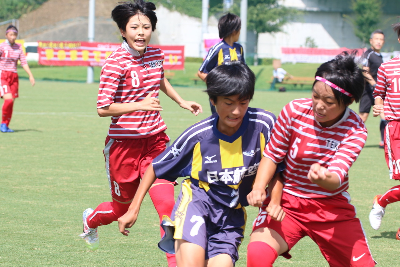 ヤマスポ】高校女子サッカー 守りでも攻めの姿勢を貫いた帝京第三高校