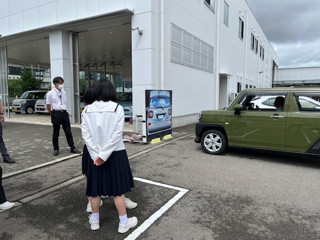 衝突回避支援ブレーキ機能を体験
