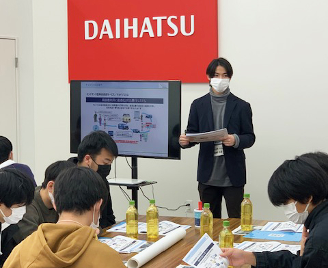 <講師:CSK株式会社 代表取締役社長 加畑佑基さん(甲南大学3回生)>