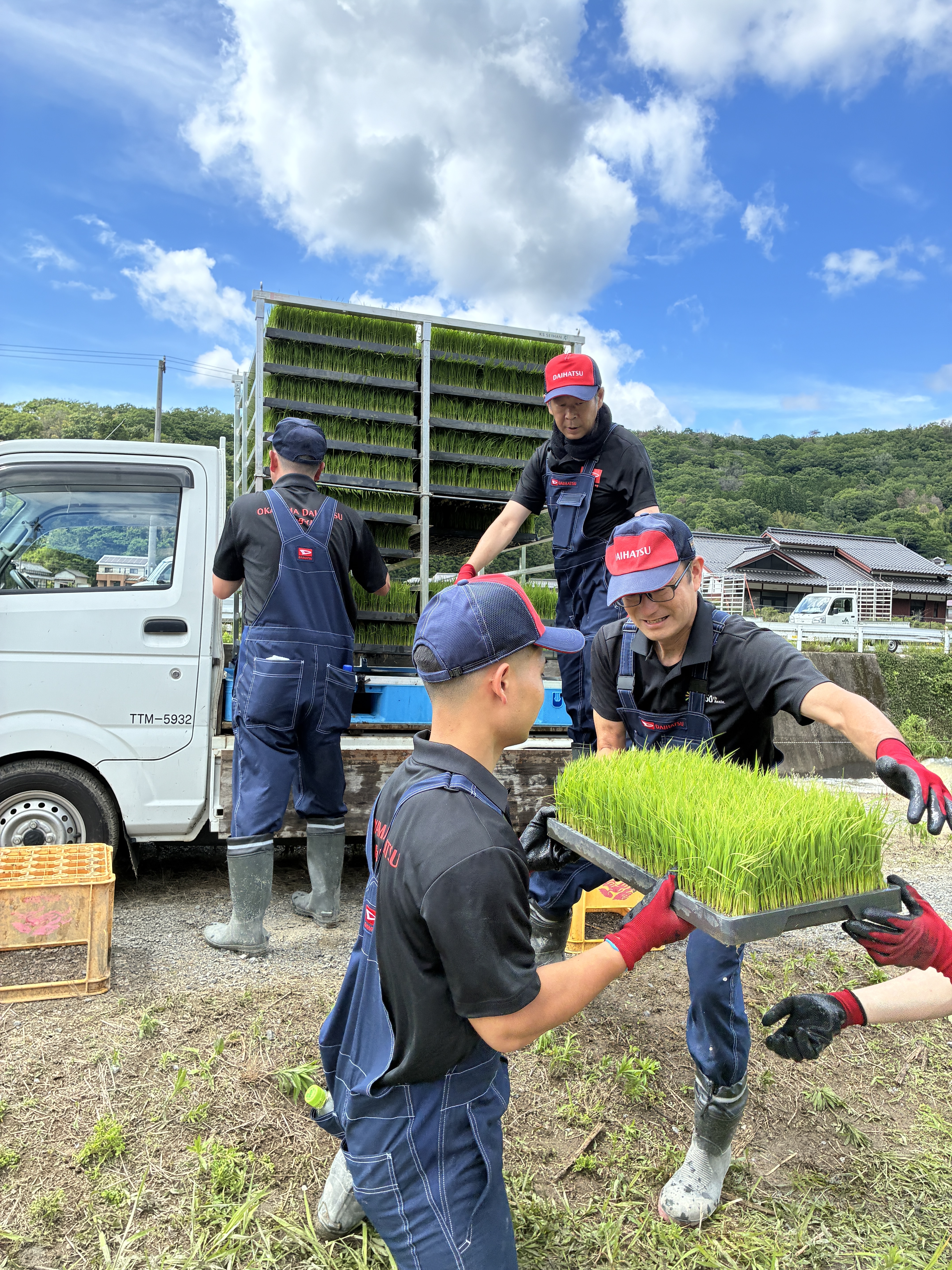 上の段に積むときがしんどいようです