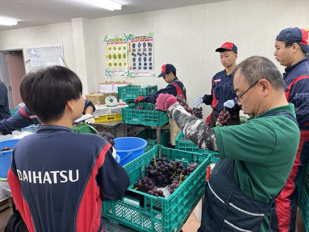 じっくりと見てカットしていきます
