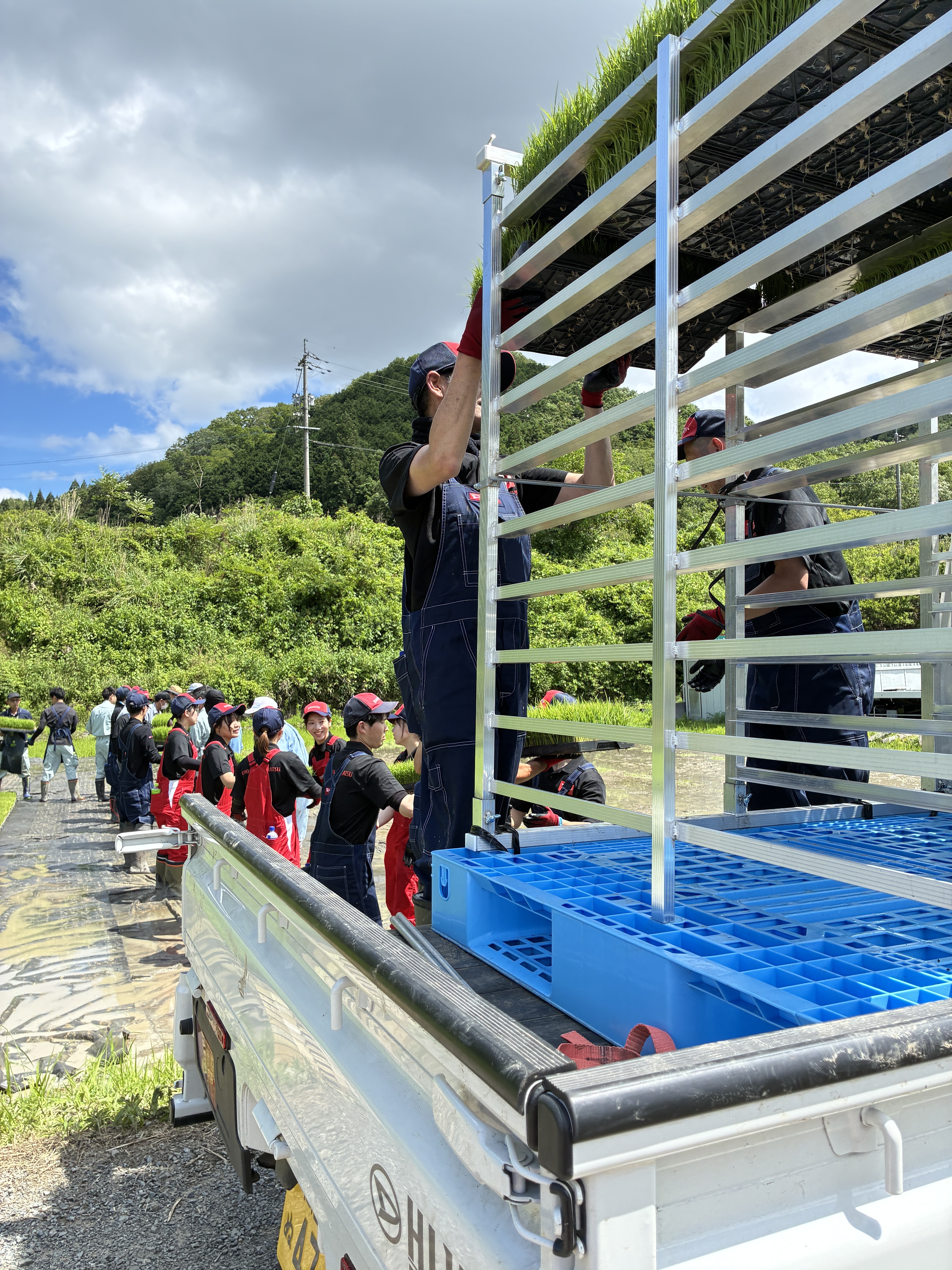 働くトラック、ハイゼットです