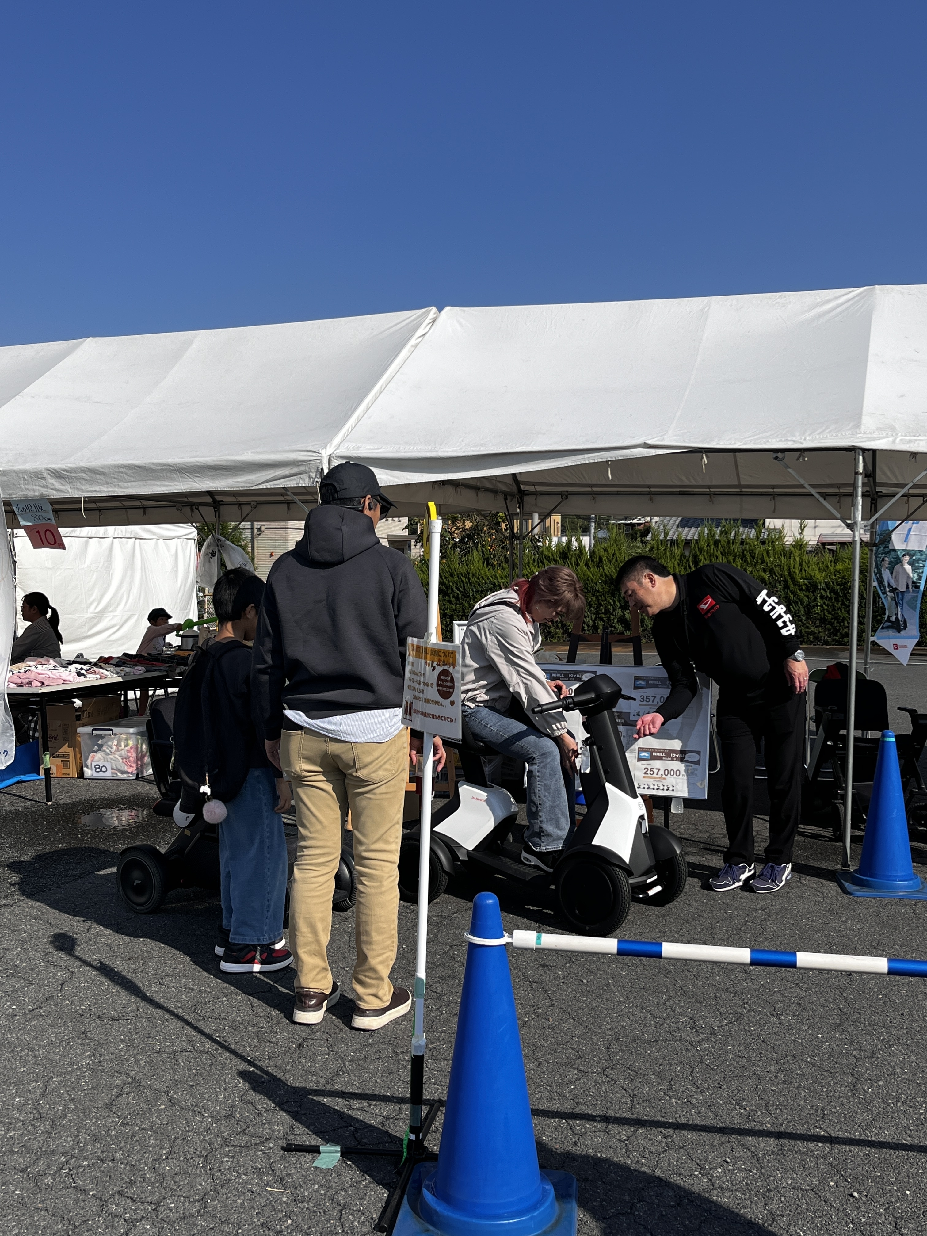 興味津々だったママさん