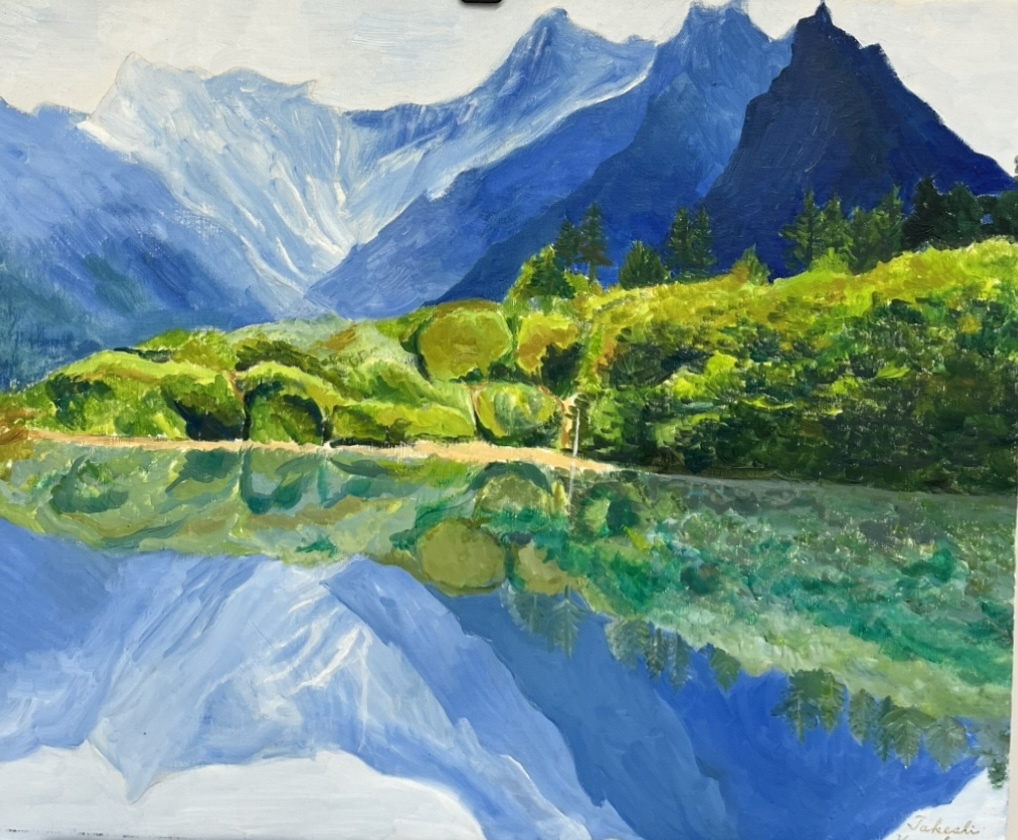 部品部　川上武史さん　「山紫水明」