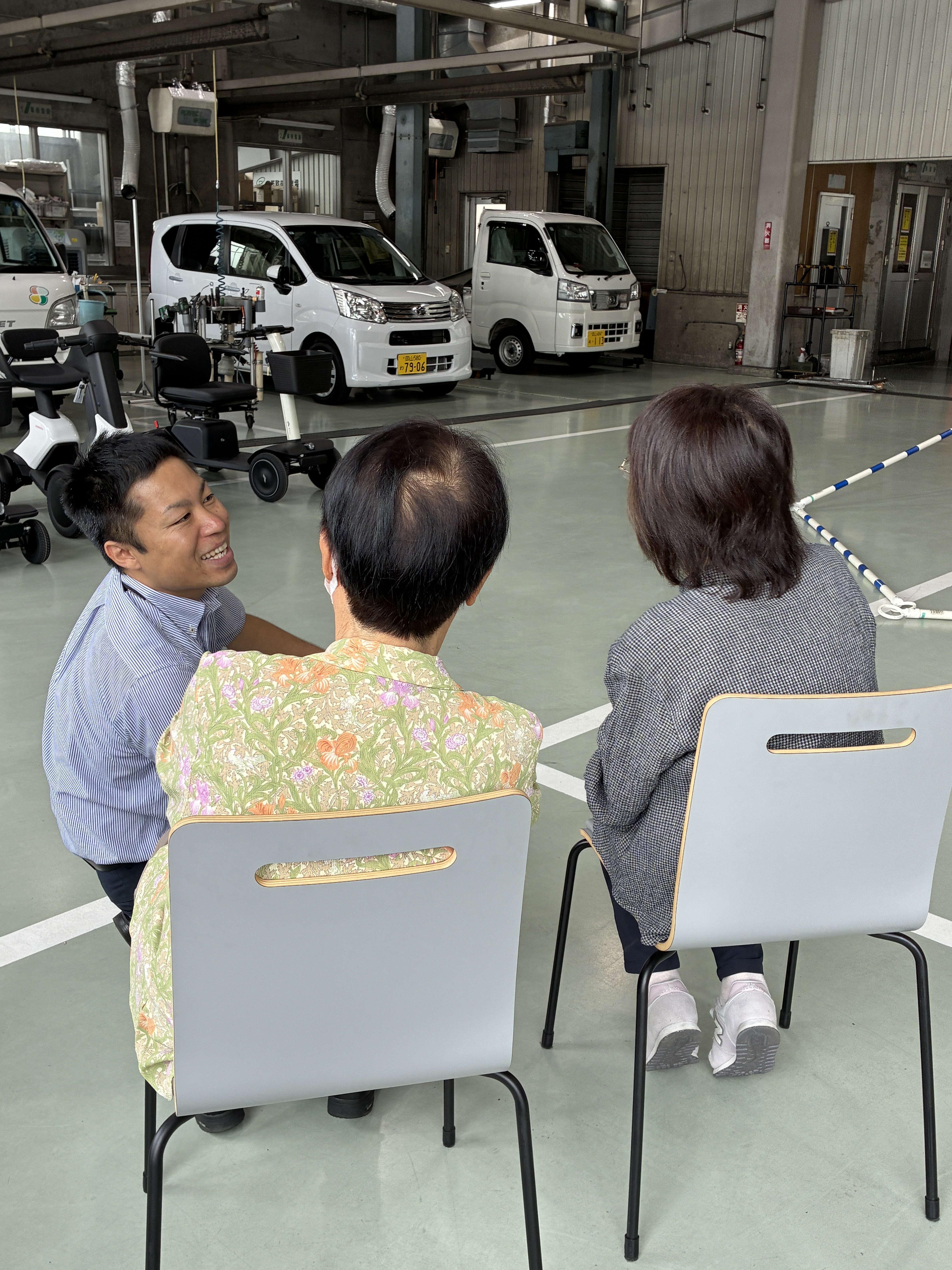 小型モビリティの順番待ち中にも退屈させません！