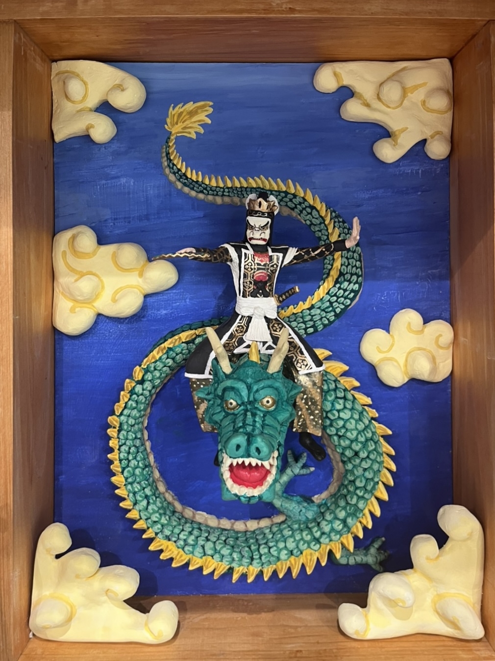 倉敷中島店　下村良作さん　「備中神楽のイメージ」