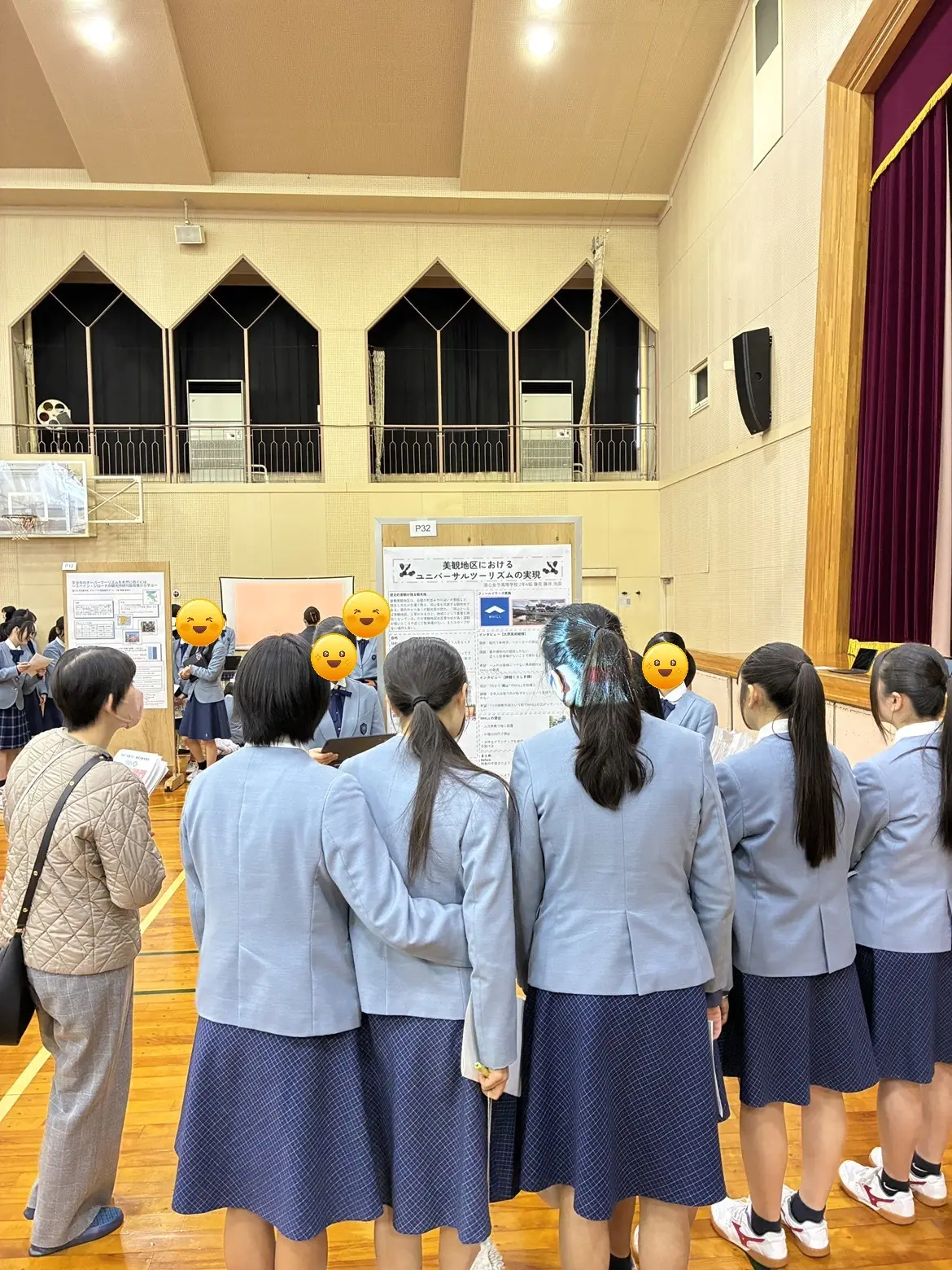 人だかりも出来ました