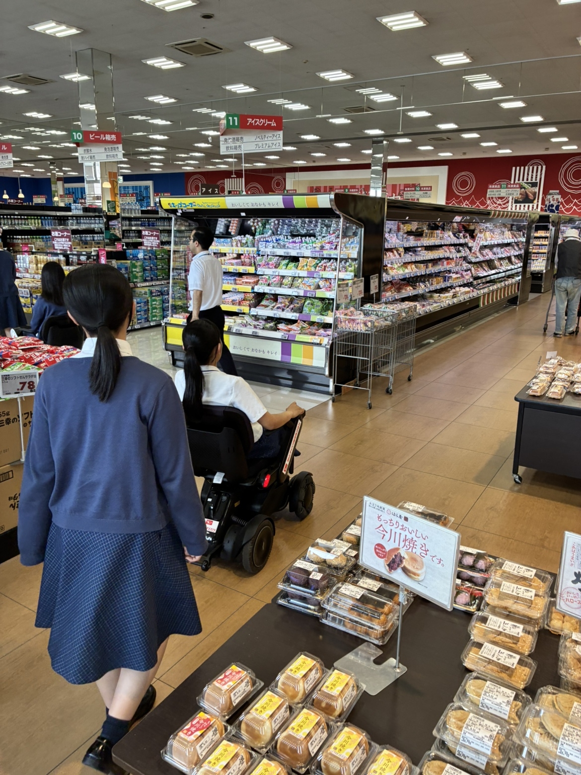 スーパーでお買い物チャレンジ