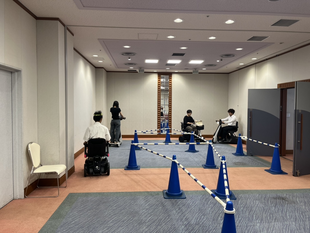 簡単なコースですが試乗にはぴったりです