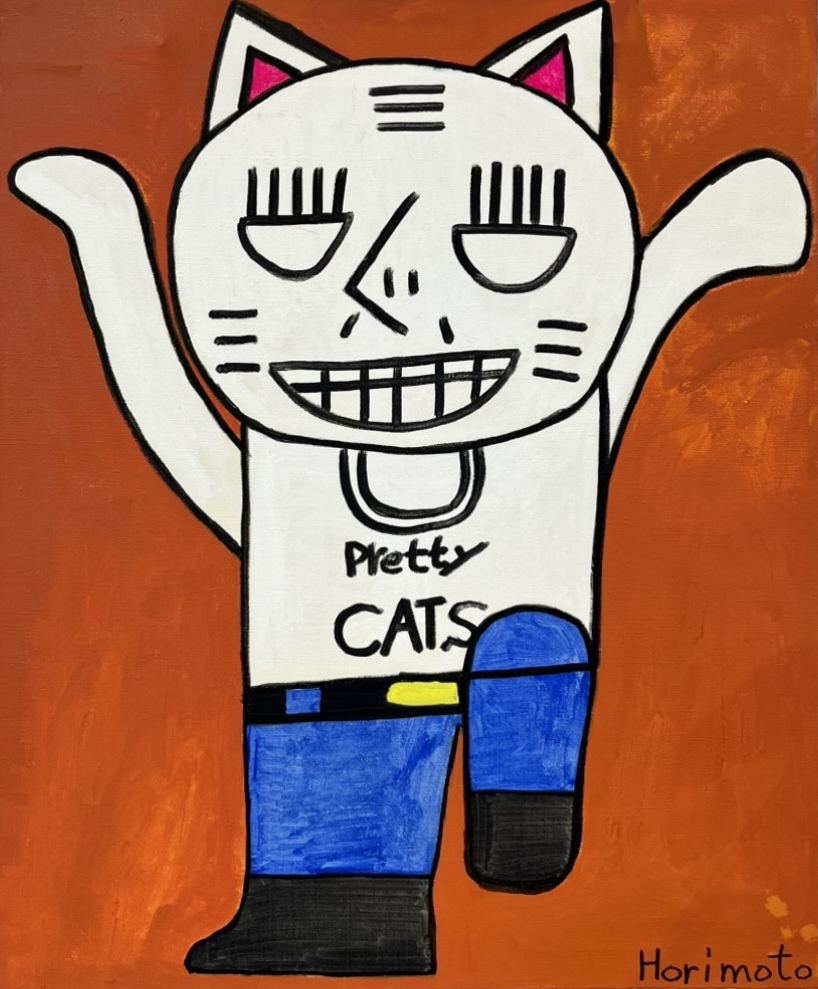 鴨方店　堀本健嗣さん　「やり遂げたねこ江ちゃん」