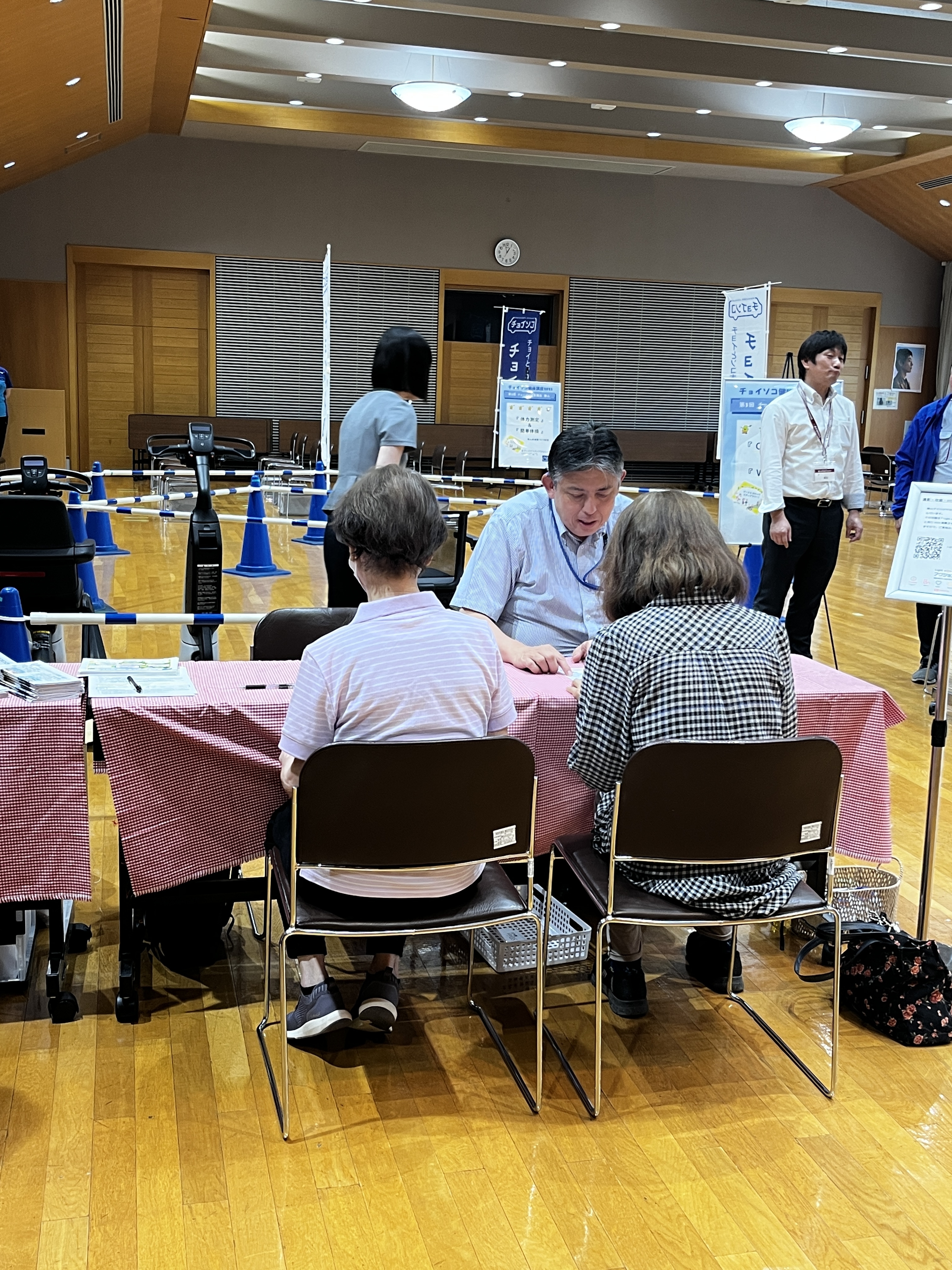 始まりました！早速スタートから参加者が！