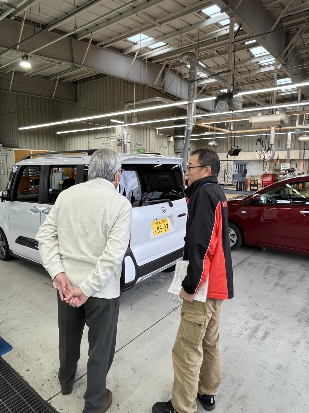 関心を持って体験していただけました